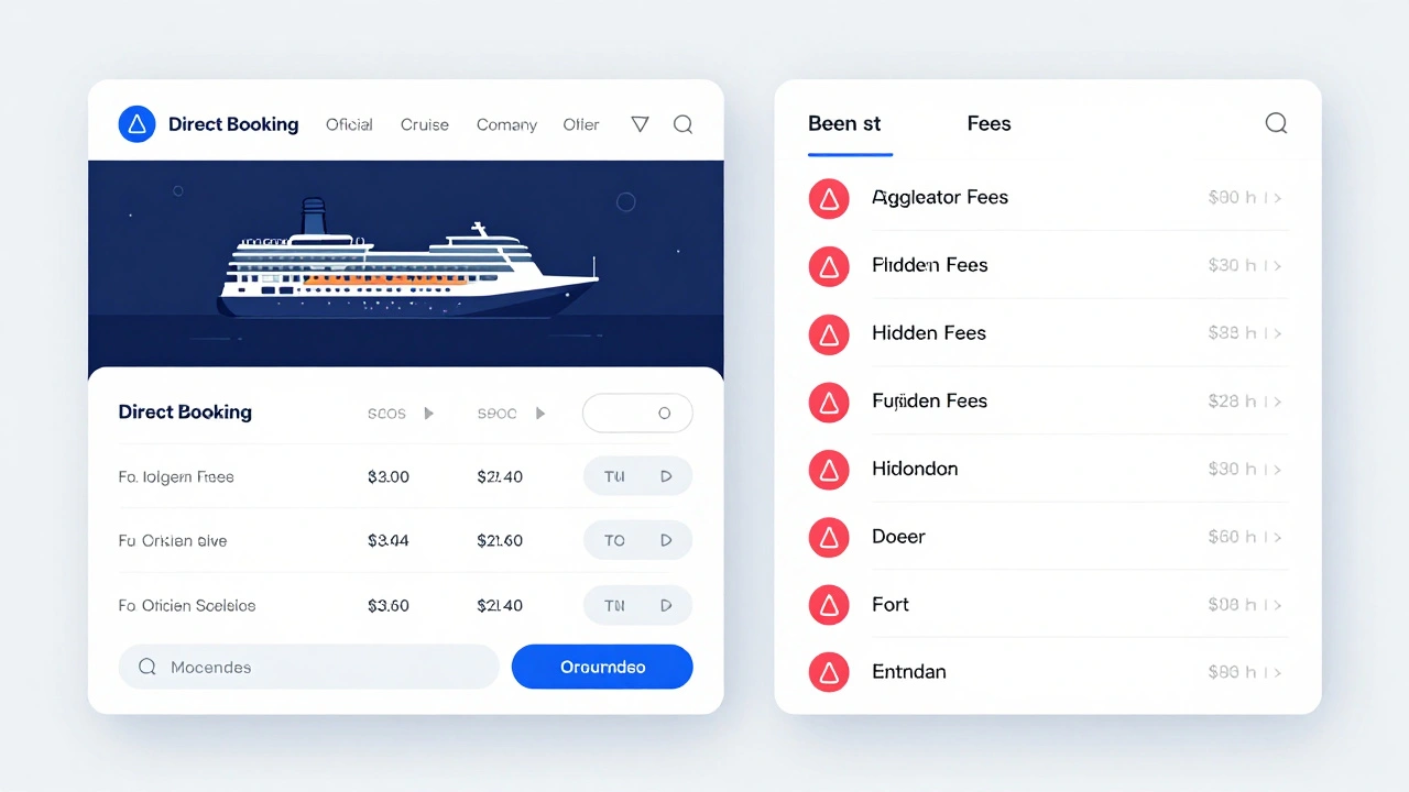 Сравнение бронирования: официальный сайт с прозрачными ценами и агрегатор с скрытыми платежами.